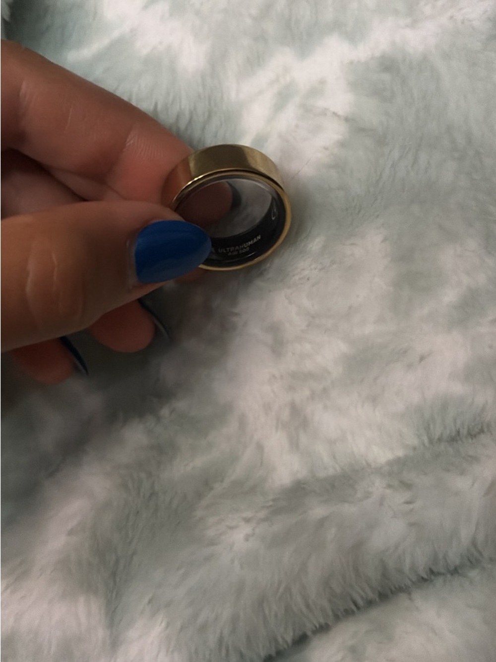Gold Smart Wearable Ring - Unbranded Ultrahuman Style